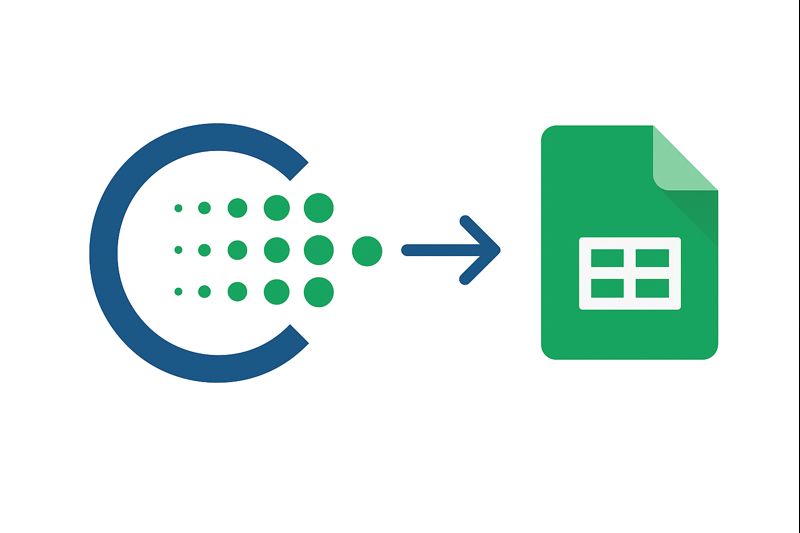 Cetova data flowing into Google Sheets